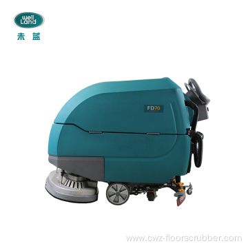 Electrical self propelled automatic floor cleaning machine